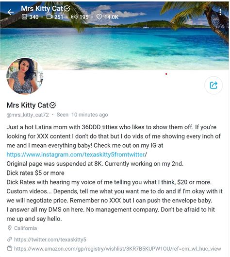 Mrs Kitty Cat on Twitter: "https://onlyfans.com/mrs_kitty_cat72"