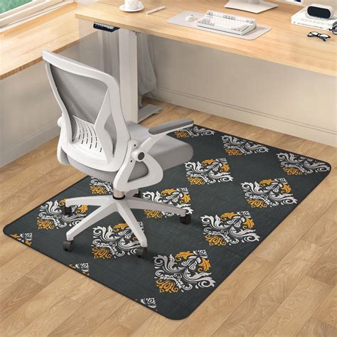 PEROTIX "48"x36" Office Chair Mat for Carpet & Hardwood Floors - Desk ...
