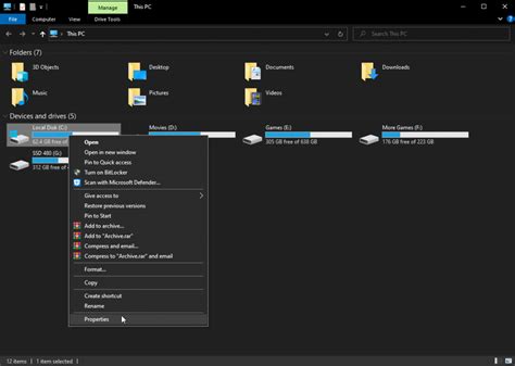 Local Disk Properties 的图像结果