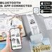 SEZNIK Mini Printer, Inkless, Thermal, Bluetooth, Portable Printer, Co ...
