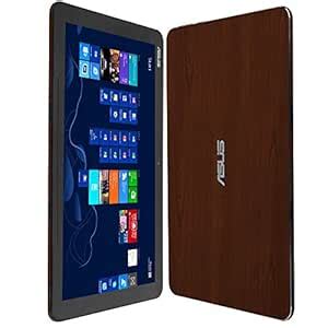 Asus Transformer Book T100 Chi Screen Protector + Dark Wood Full Body ...