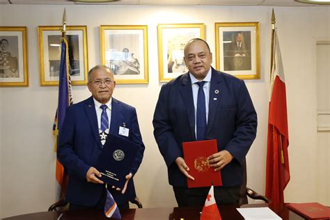 Establishment of Diplomatic Relations with the Kingdom of Tonga - Office of the President ...
