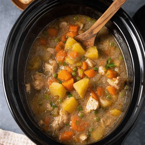 Slow Cooker Chicken Stew Recipe: Comfort Food for the Whole Family ...
