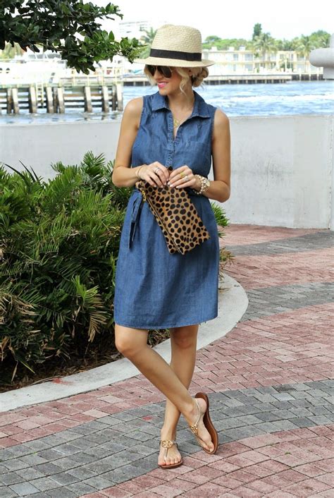 Womens Sleeveless Chambray Shirt - CogBlog