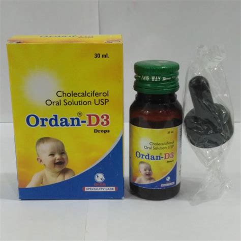 ORDAN-D3 ORAL DROPS Gnosis Pharmaceuticals