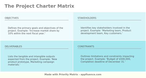 Image result for Project Matrix Chart