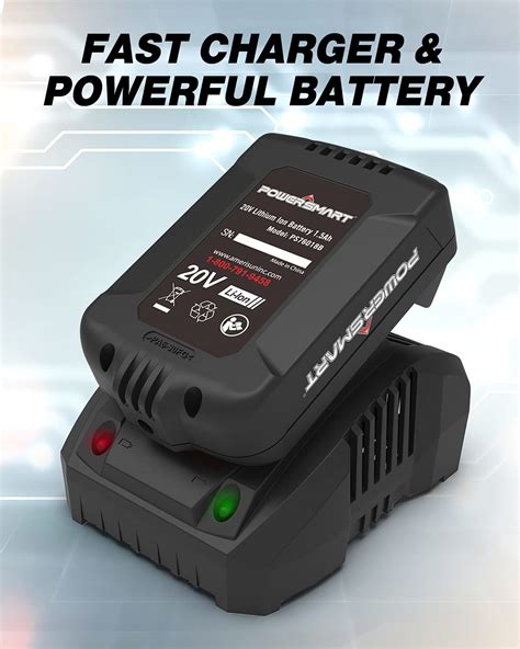 Buy PowerSmart 20V Li-Ion Cordless String Trimmer, Auto Feed Thread ...