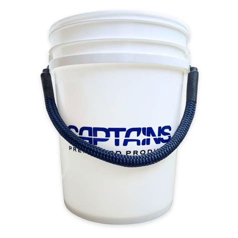 5 Gallon Bucket with Rope Handle - Heavy Duty