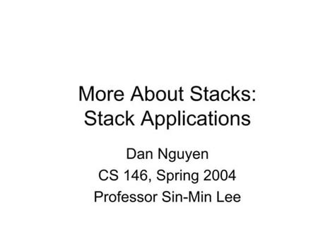 Application of Stack in Computer Science 的图像结果