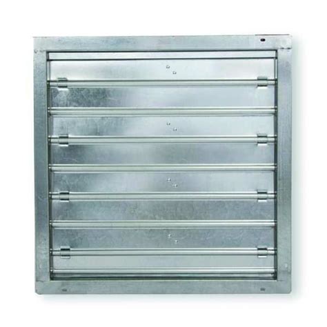 Dayton Mtrzd Damper, For Fan Dia. 24", 100-240V 3C727 | Zoro