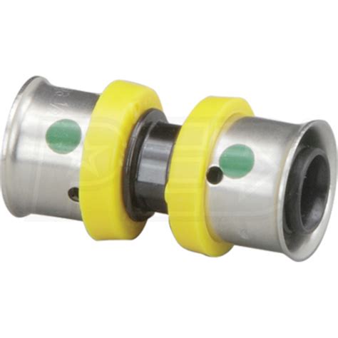 Viega - PEX Press Coupling - 3/4" x 3/4" - Polymer | Viega 49404