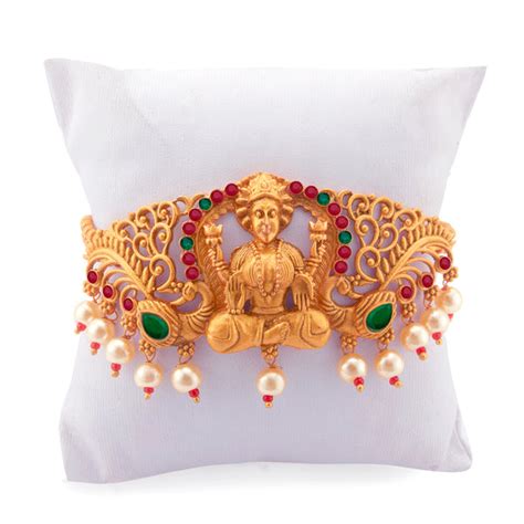 Sukkhi Exotic Gold Plated Pearl Bajuband for Women - Sukkhi.com