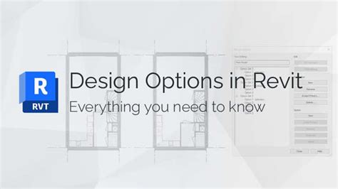 Revit Design Options Explained 的图像结果