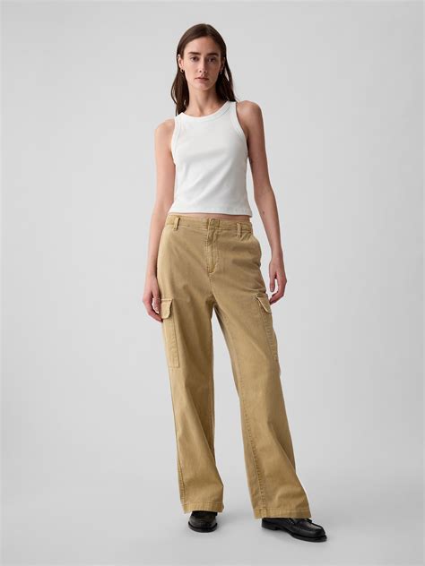 Wide Leg Cargo Pants | Gap