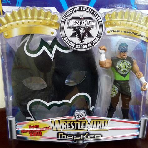 the HURRICANE - WWE Wrestling Exclusive Wrestlemania XX Masked Figure ...