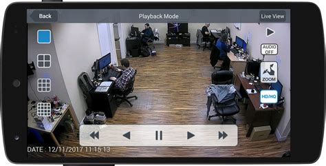 Android CCTV Camera App Live View
