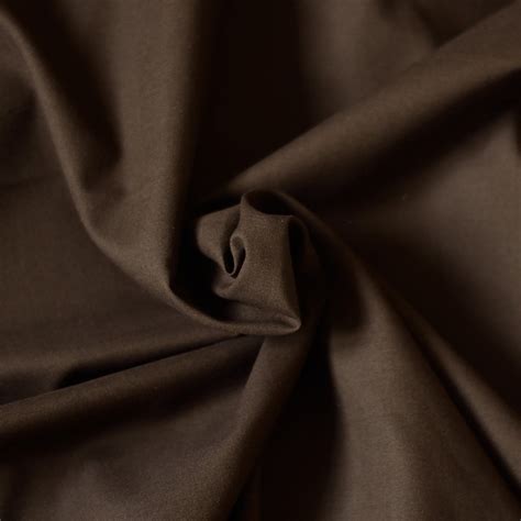 Tissu coton toile marron - A&A Patrons