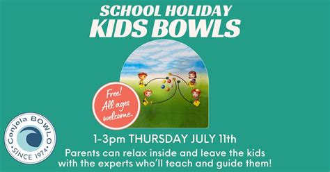 KIDS BOWLS - School Holiday Fun, Lake Conjola Bowling & Rec Club ...