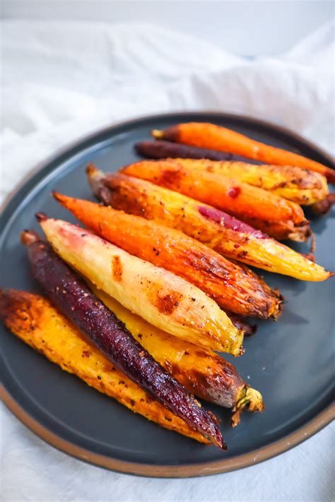Air Fried Rainbow Carrots Recipe — Jazz Leaf