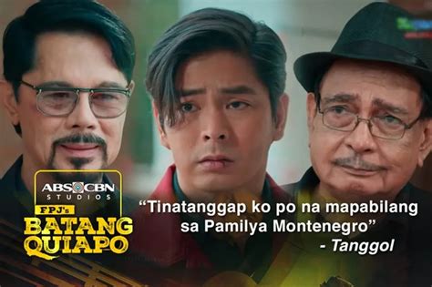 Batang Quiapo: Tanggol, tinanggap na mapabilang sa Pamilya Montenegro ...