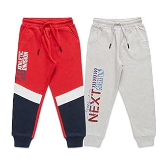 Jus Cubs Boys Regular Fit Flat Front Cotton Pack of 2 Graphic Print ...