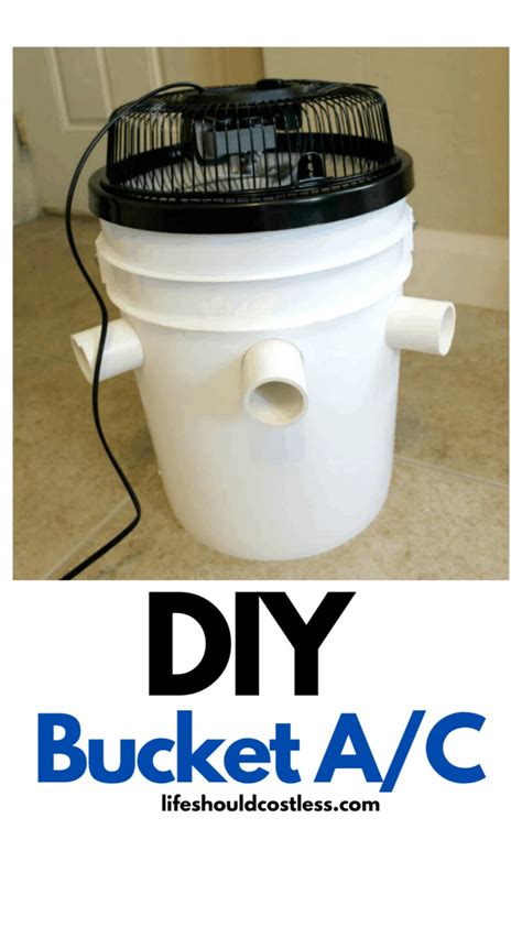 DIY ice fan cooling setup