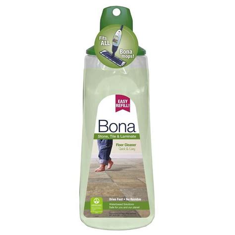 Bona Kemi 34 oz Stone, Tile & Laminate Floor Cleaner Refill Cartridge ...