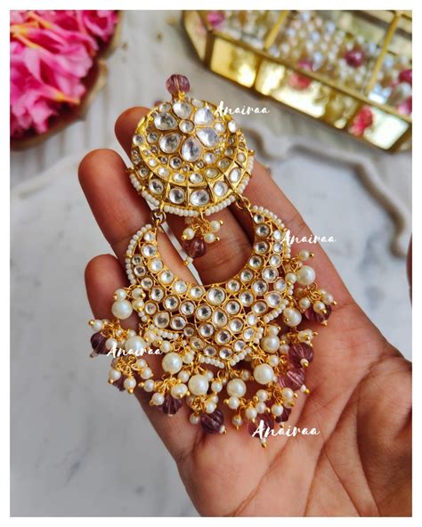 Thappa jadau kundan chandbalis – anairaa