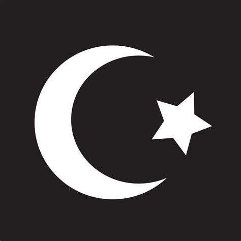 Symbol of Islam Star crescent icon 639255 Vector Art at Vecteezy