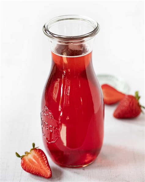 Strawberry Simple Syrup | Recipe Cart