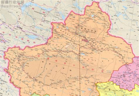 新疆地图高清全图矢量可编辑全省市行政区划地图_文档下载