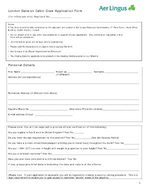 Emirates Cabin Crew Application Form Pdf - Fill Online, Printable ...