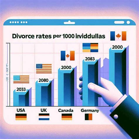 Comparing Divorce Rates In Different Countries (2000-2023)