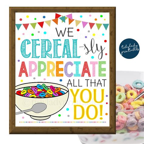 Printable Teacher Appreciation Breakfast - Printable Calendars AT A GLANCE