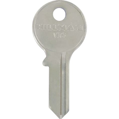 Hillman Nickel #263 Viro Brass Padlock Key Blank at Lowes.com