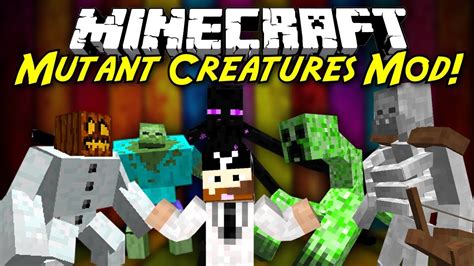 Image result for Minecraft Mutant Creatures Mod YouTube