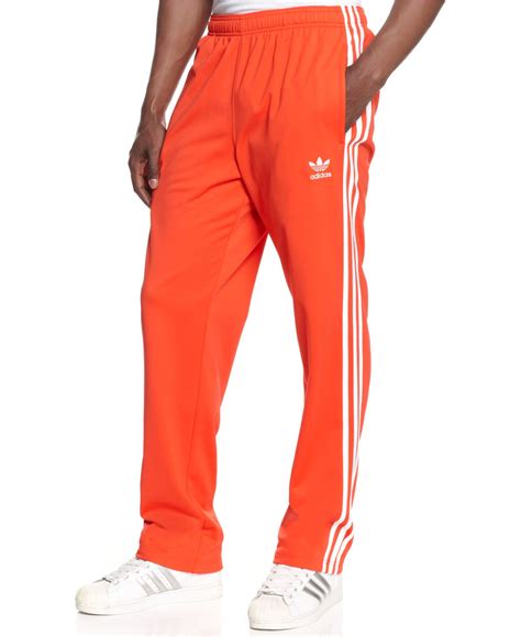 Lyst - Adidas Originals Superstar Track Pants in Orange for Men