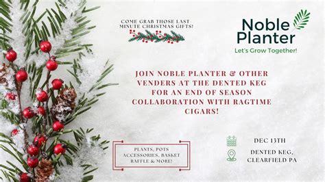 Holiday Bazaar , Dented Keg Brewing Company - Clearfield, 13 December ...