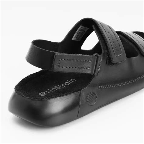 Buy Olive Green Leather Arch Support Sandals for Men | NoStrain