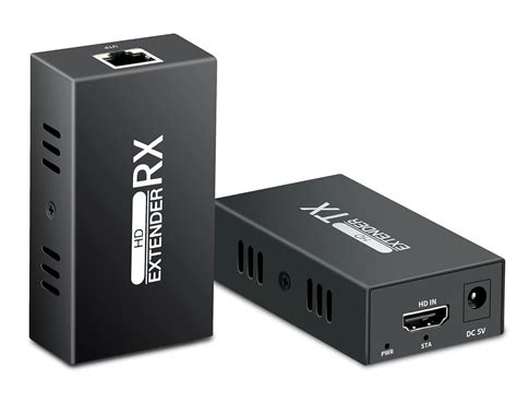 Buy HDMI Extender Over ethernet 196ft Over Single CAT6 CAT7 HDMI ...