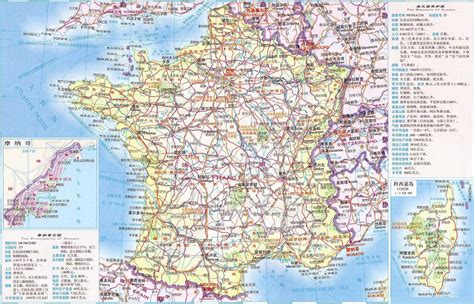 法国地图及简介_法国地图库