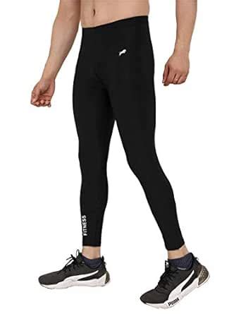 Rider Full Length Compression Tights Multi Sports Exercise/Gym/Running ...