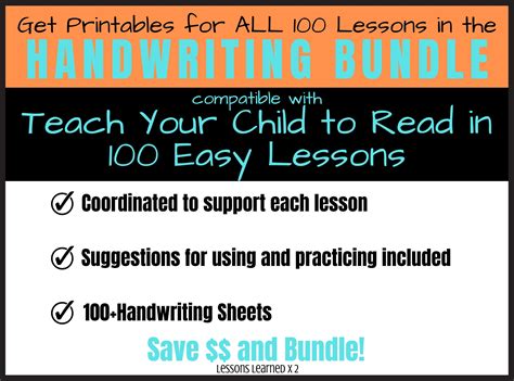Teach Your Child to Read in 100 Easy Lessons, 100 Easy Lessons Writing ...