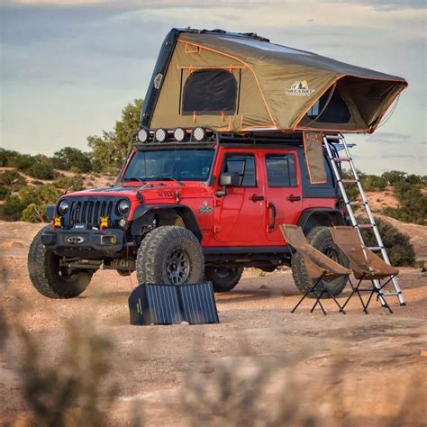 Jeep wrangler becomes the ultimate pop up adventure camper with new jxl conversion – Artofit