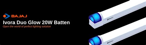 Bajaj Ivory Duo Glow 20W LED Batten