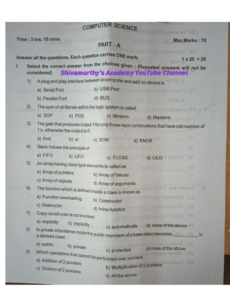 Image result for 2nd PUC Computer Lecture