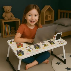 Effoc Plastic Portable Laptop Table Price in India - Buy Effoc Plastic ...