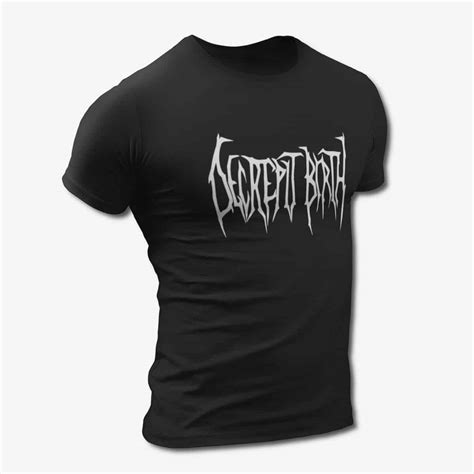 Decrepit Birth T-Shirt, Decrepit Birth Band Logo Black Tee Shirt ...