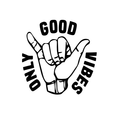 SIGN EVER Good Vibes Only Inspirational Quotes Laptop Skin Stickers 15. ...