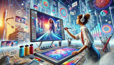 Digital Art and Mixed Media: Interactive